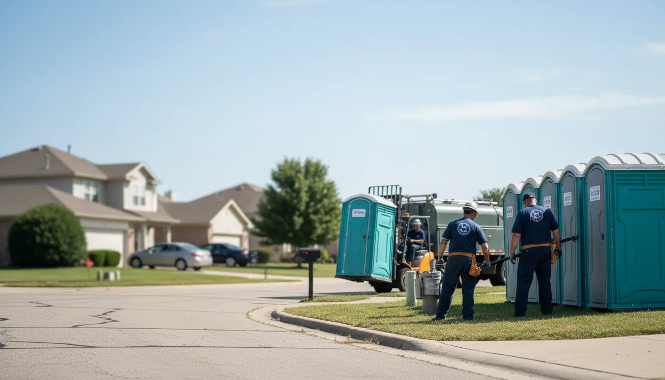 Porta Potty Rental in Boswell, IN near me